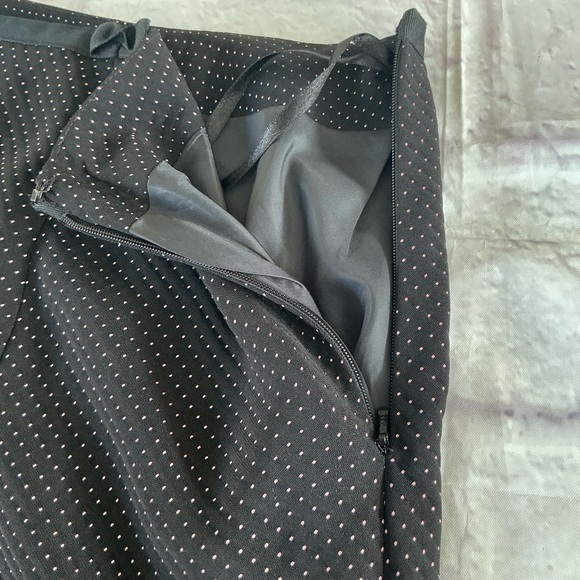 Jones N.Y.Suit Womens Suit Set Retro Navy/Pink Polka Dot Jacket +Skirt Sz 6 - Picture 14 of 16